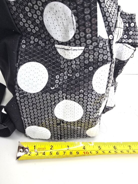 Disney Parks Authentic Minnie Mouse Ears Polka Sequined Backpack main image 9